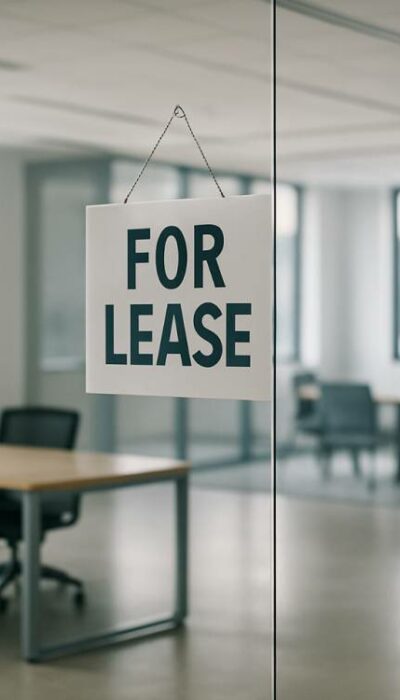 Real estate options for an office space